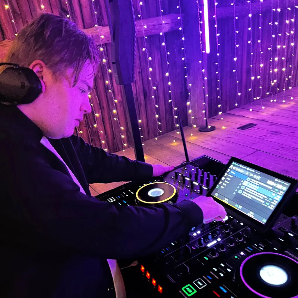 People dancing at a corporate event