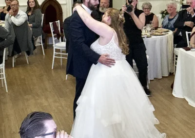 bride groom first dance