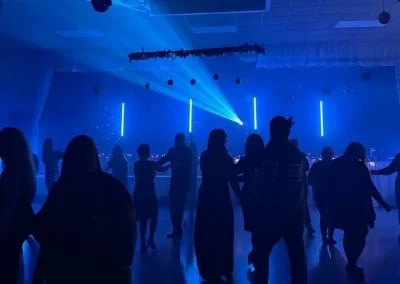 corporate DJ dancing