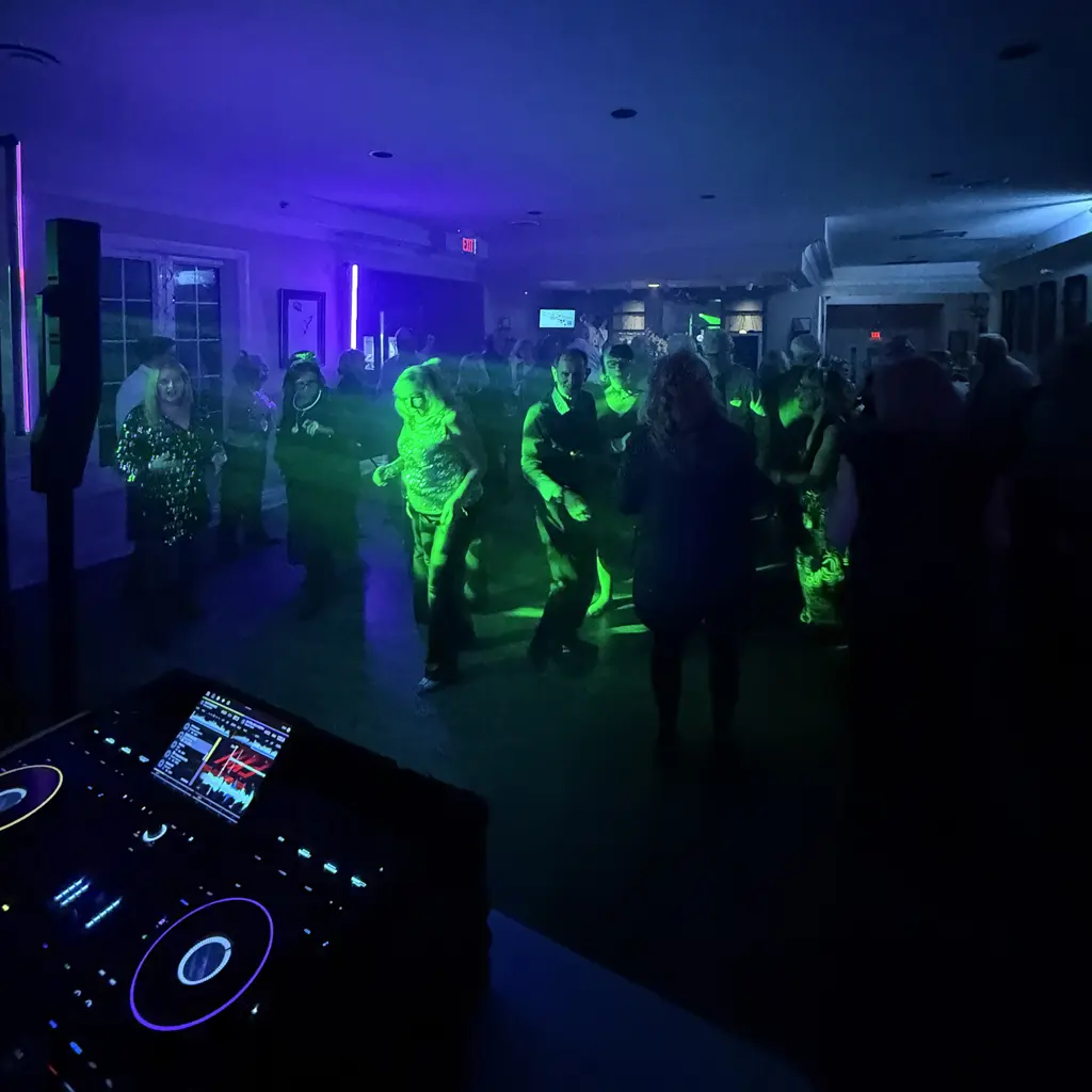 corporate party dancing