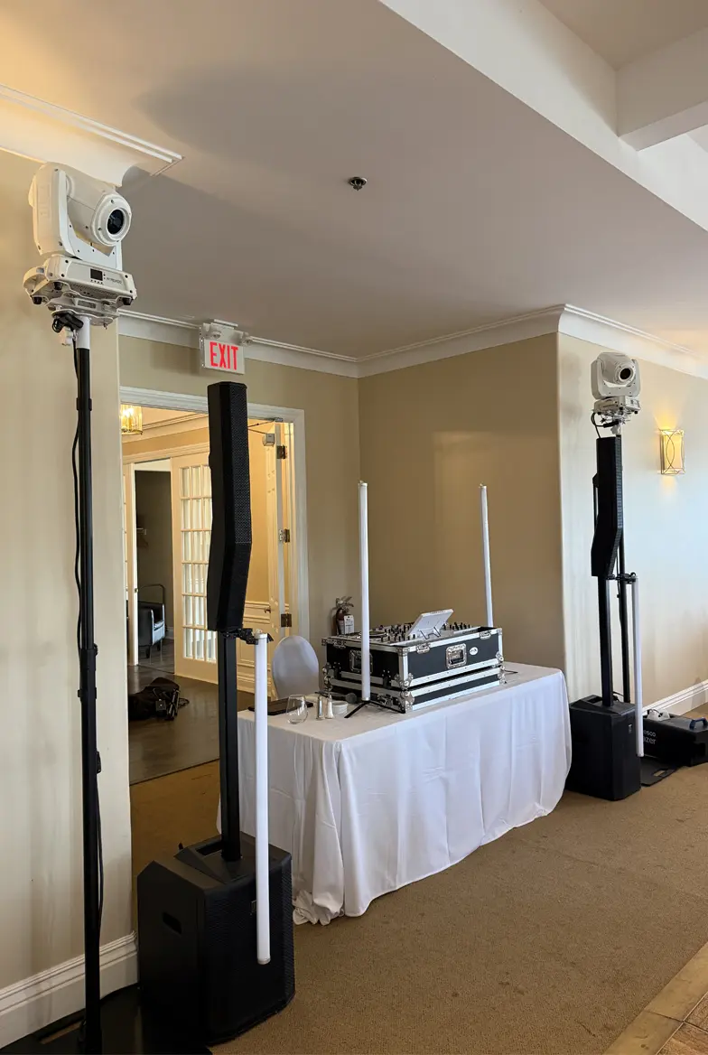 wedding DJ Setup 3